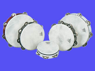 Standard Single Jingle Tambourines 10 Inch