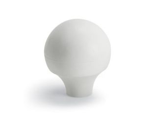 Flag Shaft Ball White or Black